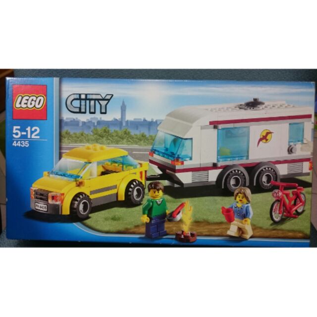 絕版 樂高 LEGO CITY 4435露營車