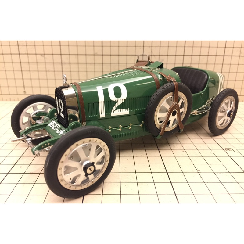 絕版 CMC 1/18 Bugatti 布加迪 Type 35 英國 12號 僅此一台無交流無空間