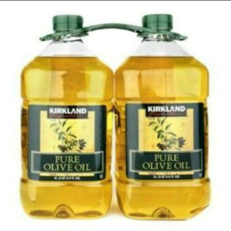 滿199元指定超商有免運,kirkland Signature 科克蘭 純橄欖油 3公升×2入/組1筆訂單1組喔！
