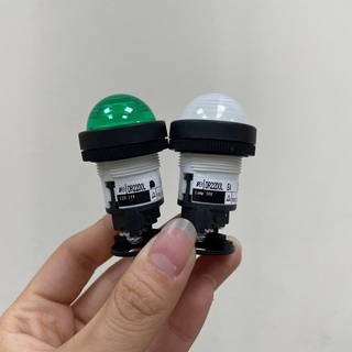 【現貨】富士凸頭圓頭指示燈 DR22D0L 22mm 24V