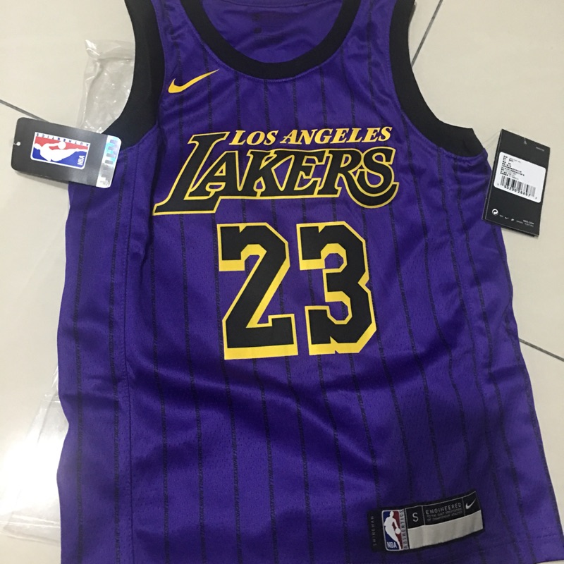 全新 NBA 正版 湖人隊Lakers  23 S號 球衣球褲