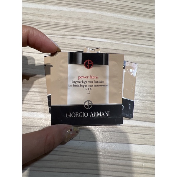 Giorgio Armani 完美絲絨水慕斯粉底 3.5 3ml