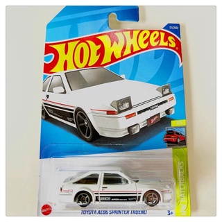 風火輪 小汽車 模型車 1/64 豐田 頭文字D TOYOTA AE86 SPRINTER TRUNED藤原 AE 86