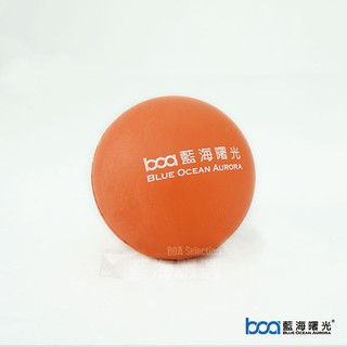 BOA藍海曙光 橘色橡膠按摩球(隨行款)
