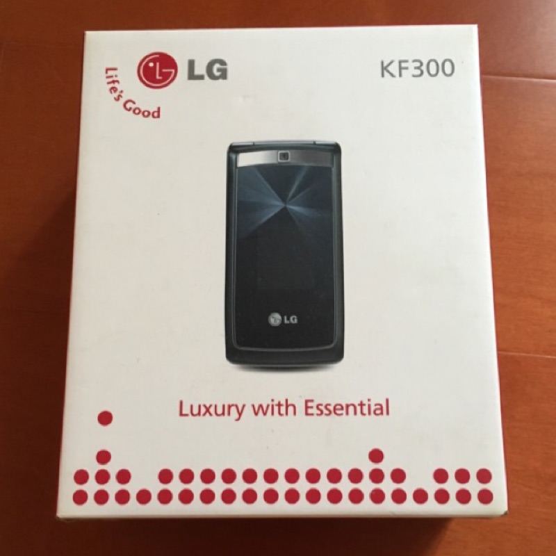 LG KF300 翻蓋式手機 老人機 （二手）