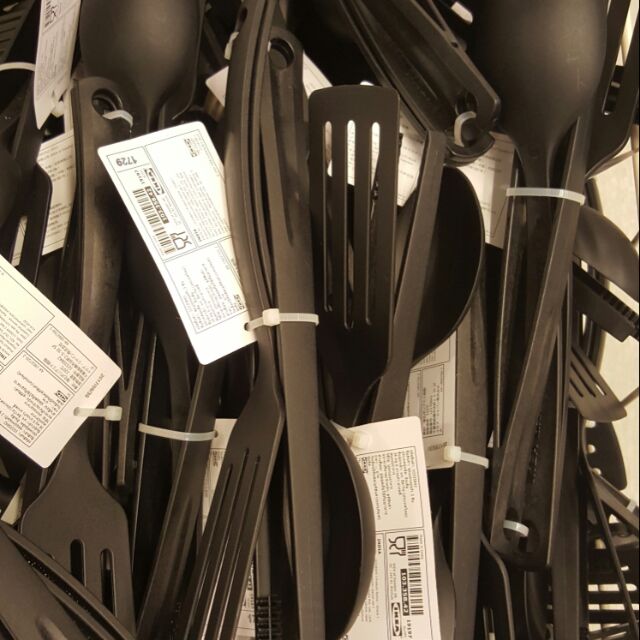 Ikea正品代購 廚房用具3件組（烹飪夾/湯匙/鍋鏟）廚房用具5件組