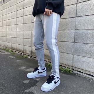 【Shopdcc g】 🇰🇷韓國 質感 抽繩 小賈 單線褲 上寬下窄 黑 太空灰 修身 卡其 長褲 運動褲 彈力 透氣