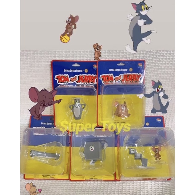 《$uper Toys》全新現貨 UDF 湯姆貓與傑利鼠 貓和老鼠系列 Medicom Toy 扭蛋 盒玩 吊卡 公仔