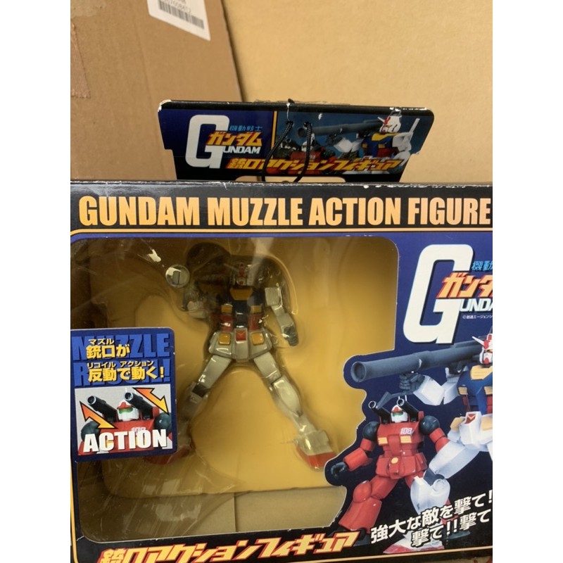 眼鏡廠 機動戰士 Gundam RX-78-2 Muzzle Action Figure  景品