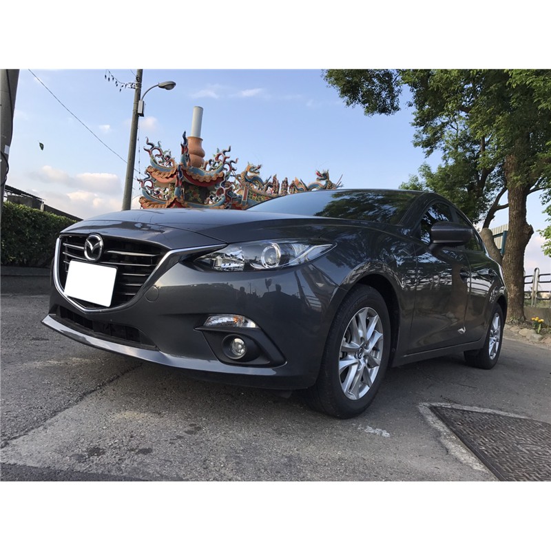 【FB搜尋桃園阿承】馬自達 超人氣MAZDA3跑2萬 2014年 2.0CC 灰色 二手車 中古車