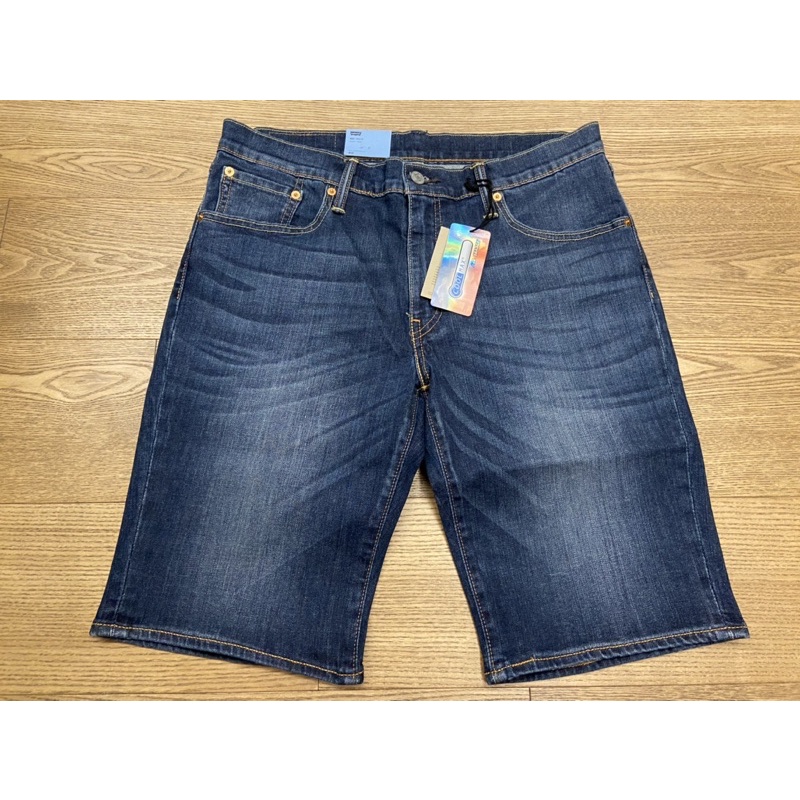 levis 502 coolmax 涼感 牛仔短褲 w33 193120008 Levi’s