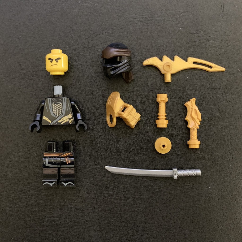 「樂高 軍團」LEGO 旋風忍者 NINJAGO 71705 終極使命號 黑忍者 阿剛 Cole NJO618