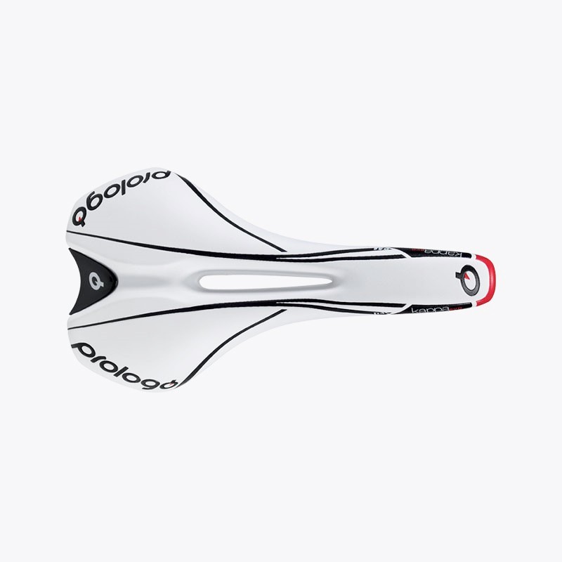 PROLOGO自行車公路車中空開孔坐墊座墊 KAPPA EVO Pas Road Bike Saddle 白色