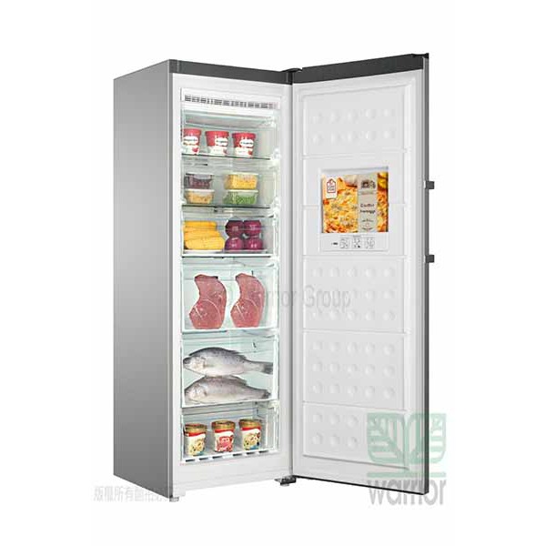 全省服務👾Haier海爾 5尺5 直立單門無霜冷凍櫃 (HUF-260)