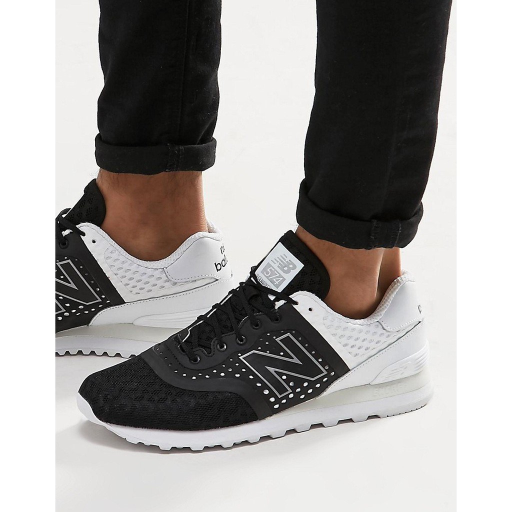 New Balance 574 мужские черные