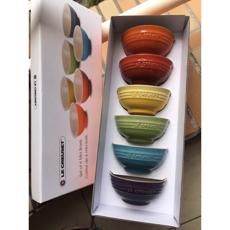 LE creuset 中式飯碗6入組合（現貨出清）拆售