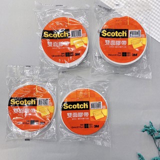 【Scotch 3M】雙面膠帶/雙面膠/高黏度6mm/12mm/18mm/24mm