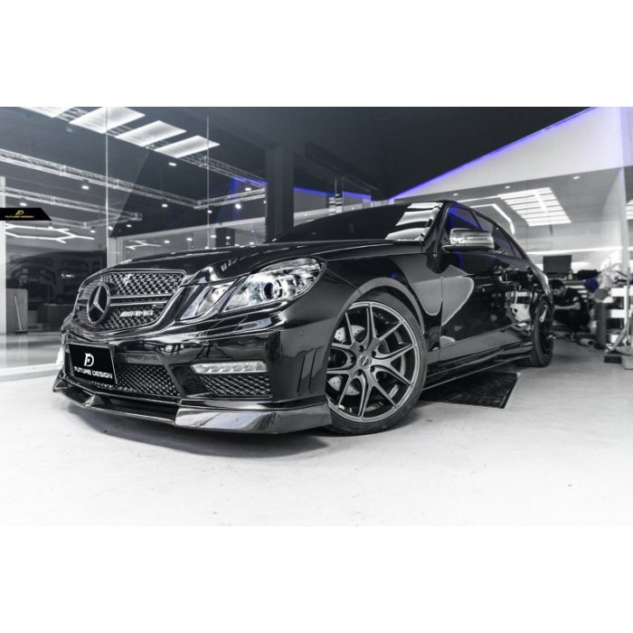 【Future_Design】賓士 BENZ W212 E350 E63 R款 四件式 抽真空 側裙定風翼 AMG 專用