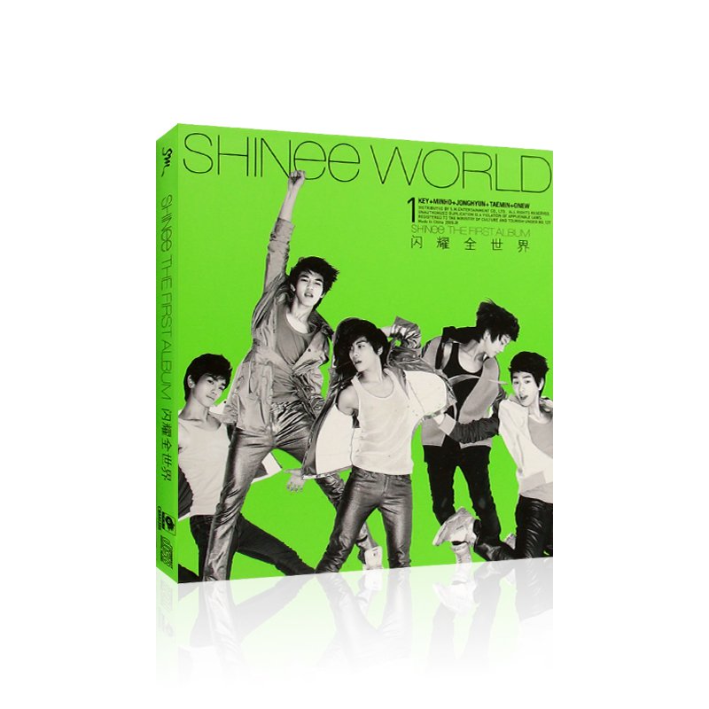 免運shinee Shinee World 閃耀全世界專輯cd光盤流行歌曲碟片 歌詞本 蝦皮購物