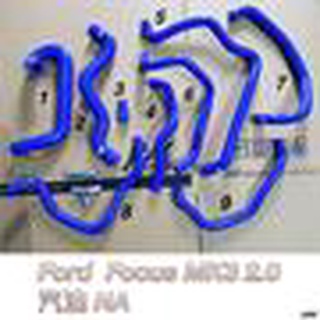 FORD FOCUS MK3 2.0CC NA 強化 矽膠 水管 九件組 含三通 鋁件 含束環