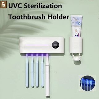 Sothing紫外線牙刷消毒器架抑菌牙刷抗菌自動牙膏分配器