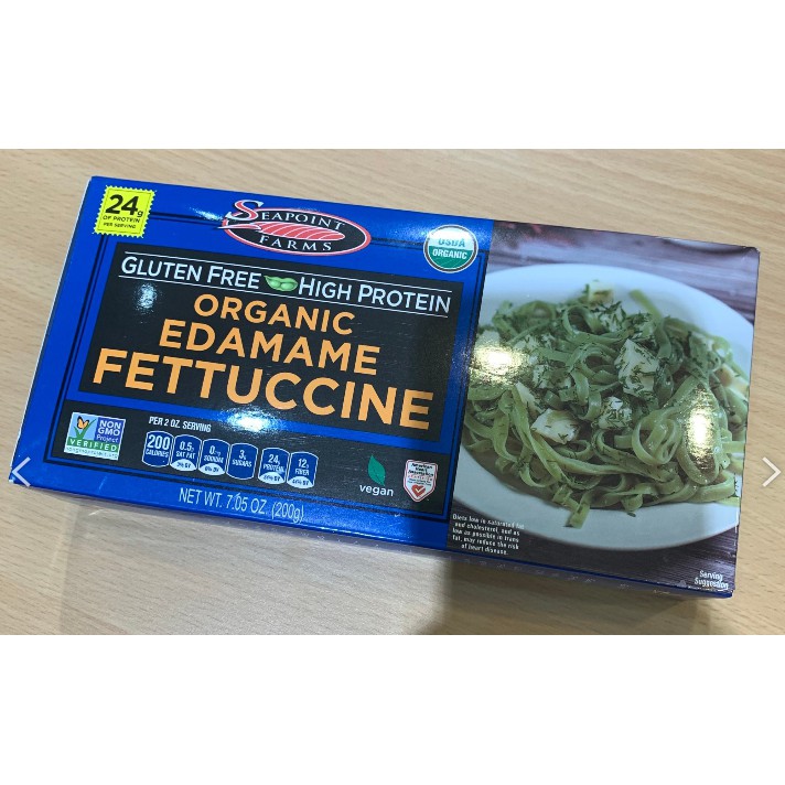 有機毛豆義大利麵Seapoint Farms, Organic Edame Fettuccine(200g)