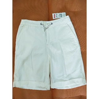 全新Polo Ralph Lauren男童10-12歲米白色短褲-原價3.5折