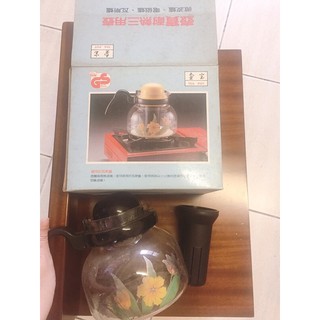 耐熱三用壺（微波爐、電磁爐 瓦斯爐）攜帶型茶壺 登山露營 旅行茶具 茶盤 瓷器茶具 便攜型 旅行茶壺組 茶壺