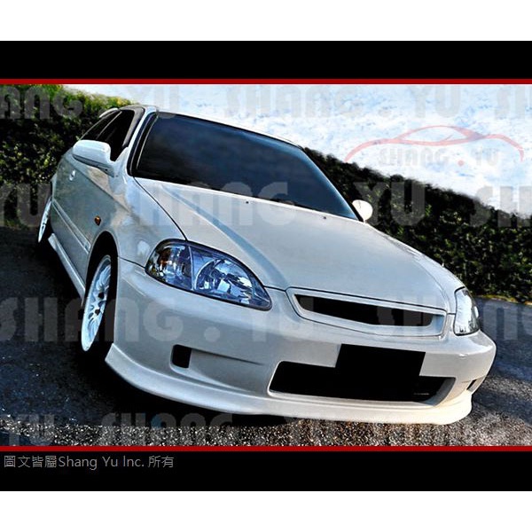 HONDA CIVIC K8 日規 TYPER 前下巴 空力套件 小改款 1999 2000