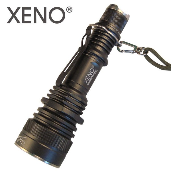 【電筒王 隨貨附發票 江子翠捷運站3號出口】Xeno G42 冷白/暖白 經典款 超美三氧軍灰 聚光 遠射高手 1865