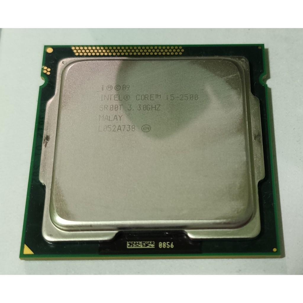 【二手】intel 英特爾 i5-2500 內顯 HD 2000 6M 快取 最高 3.70GHz CPU 處理器
