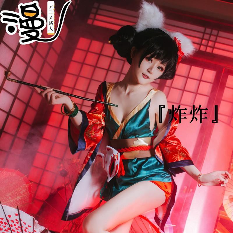 客製服裝cos專屬白蛇cos服女緣起狐貍狐妖小狐貍精寶青坊主c服cosplay 動漫服裝女 蝦皮購物