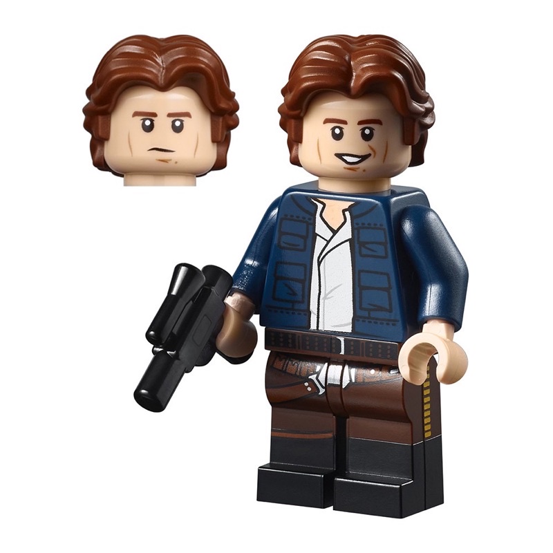 【全新拆賣】LEGO 樂高 星戰 75243 Han Solo (sw0976) 韓索羅 附槍