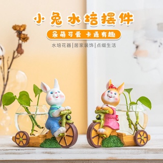 特價秒殺 花盆 花盆北歐#綠蘿水培花瓶水養器皿鮮花容器玻璃透明創意花盆辦公家用桌面擺件