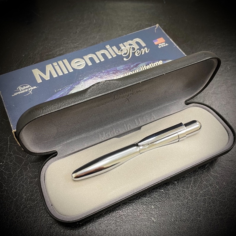 Fisher Space pen Millennium  原廠包裝 太空筆