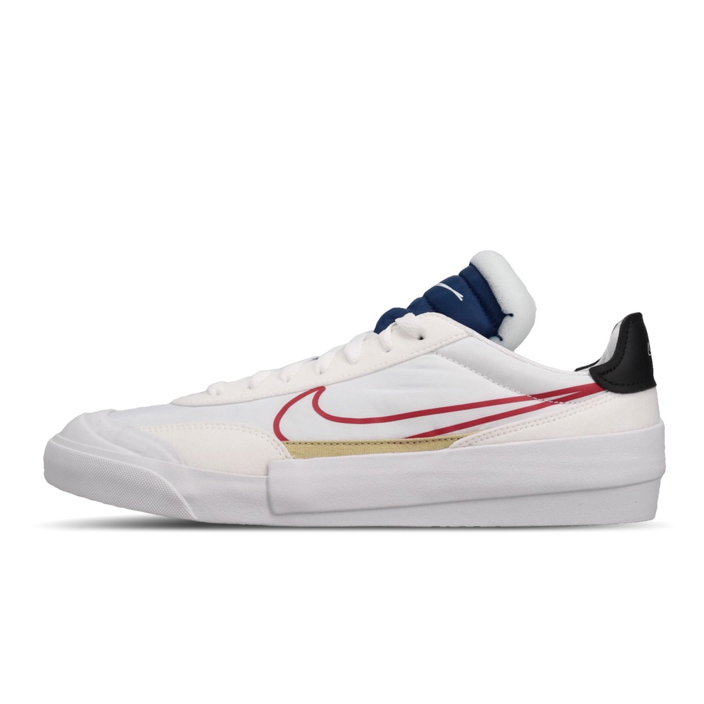 Nike 休閒鞋 Drop-Type HBR 白 紅 男鞋 CQ0989-100 【ACS】