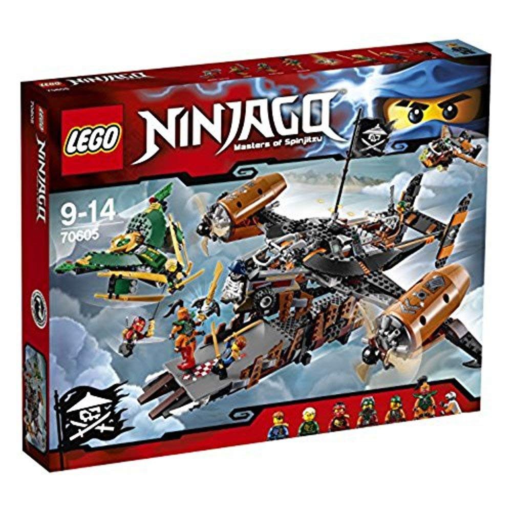 Lego 樂高 70605 忍者系列 Ninjago 旋風忍者 Misfortune's Keep 暗黑堡壘號 飛船