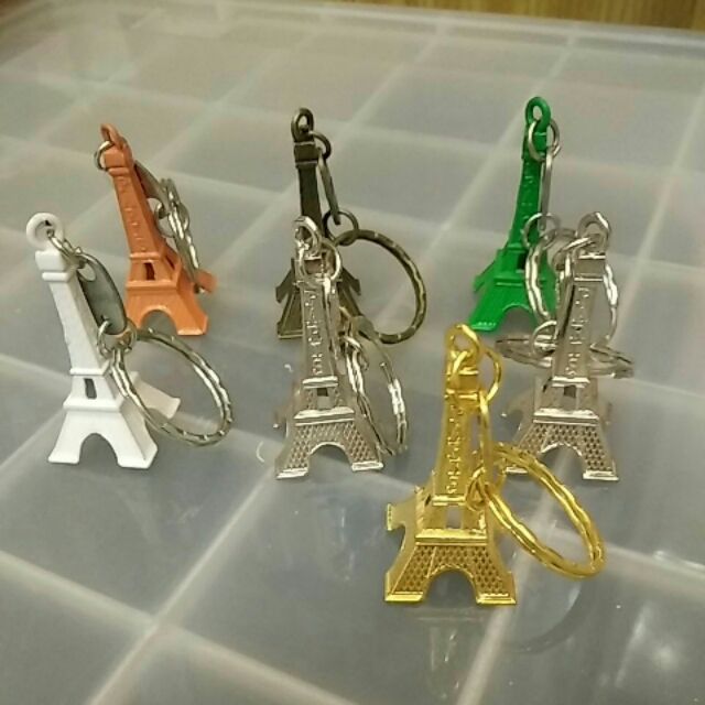 法國 巴黎鐵塔鑰匙圈 紀念品
