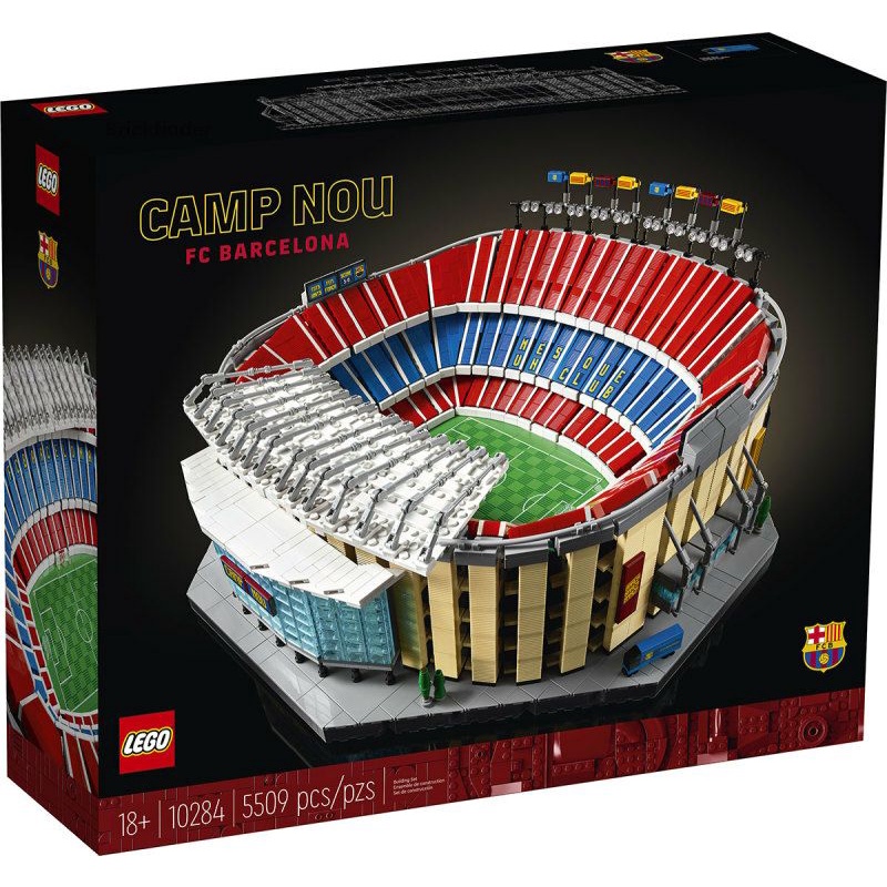 LEGO 10284 西班牙巴塞隆納 諾坎普球場 全新未拆