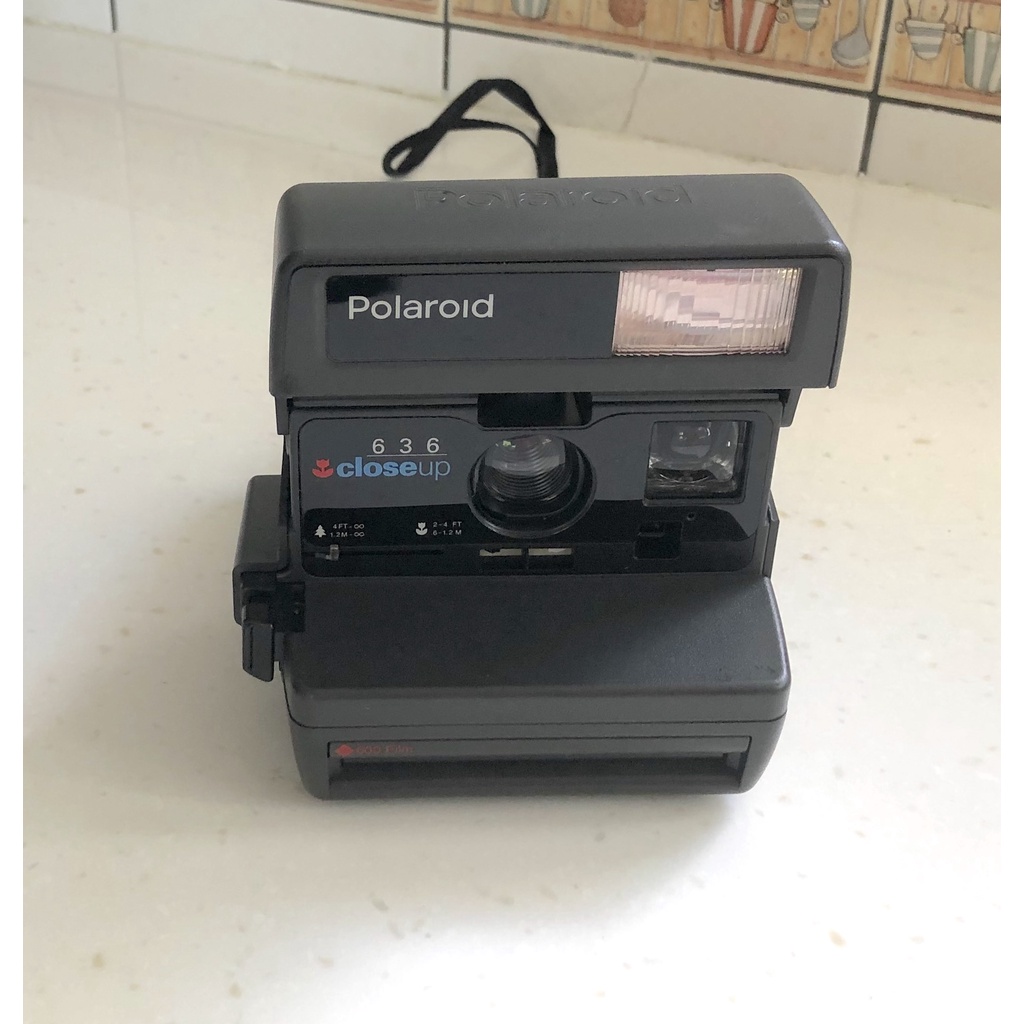 寶麗來 Polaroid 636 one step close-up 拍立得相機 早期 經典 可收藏或展示用