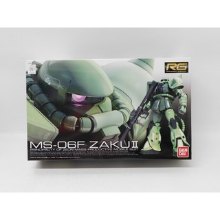 土城三隻米蟲 組裝模型 RG 1/144 量產型薩克 綠薩克 MS-06F ZAKU II 04