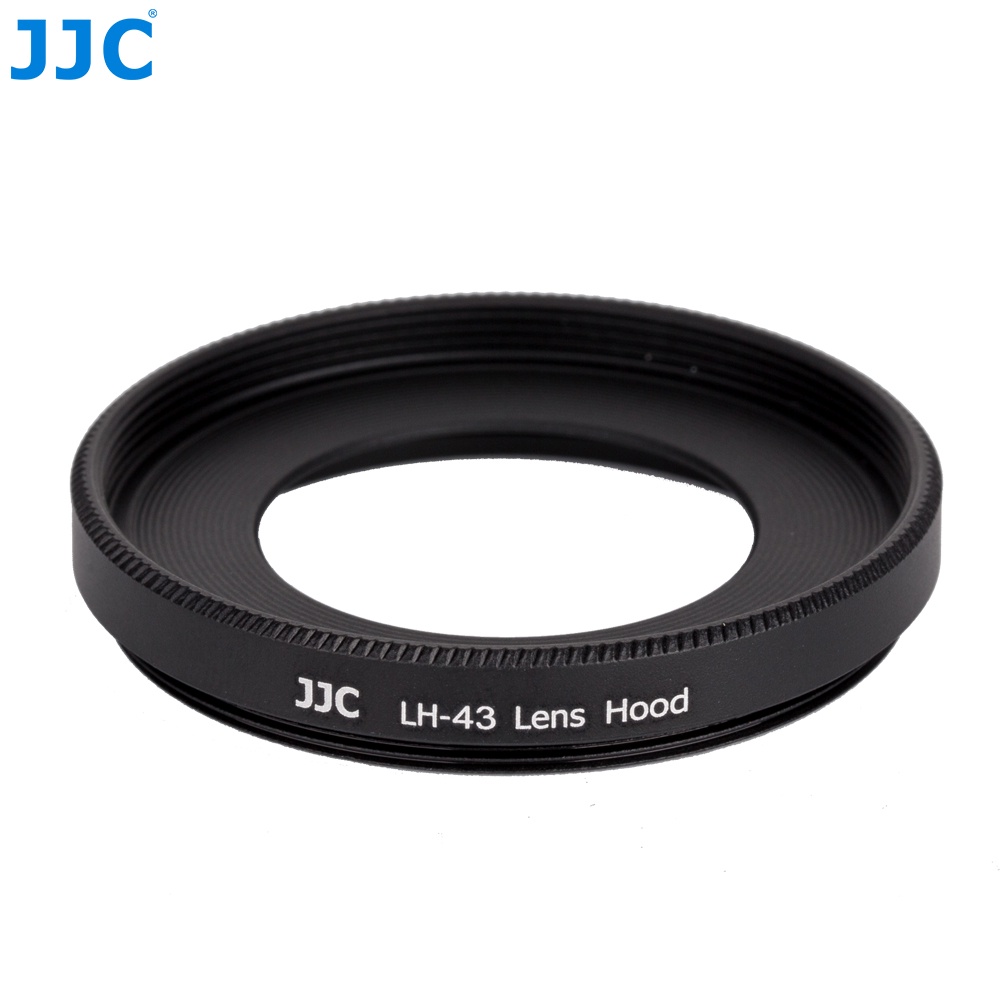 JJC EW-43旋入式金屬遮光罩 Canon EF-M 22mm F2 鏡頭專用 佳能餅乾鏡頭遮光罩