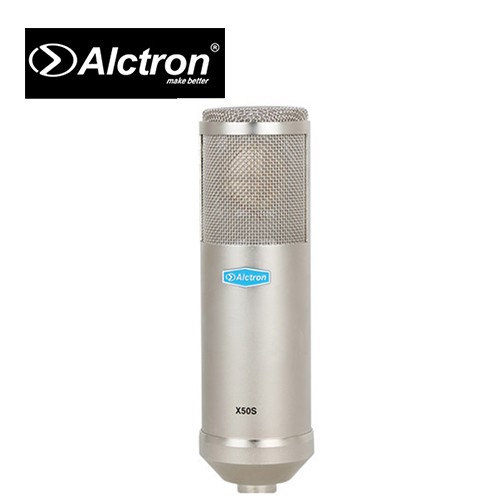 ALCTRON X50S 晶體電容麥克風 直播麥克風 錄音麥克風 銀色款【敦煌樂器】