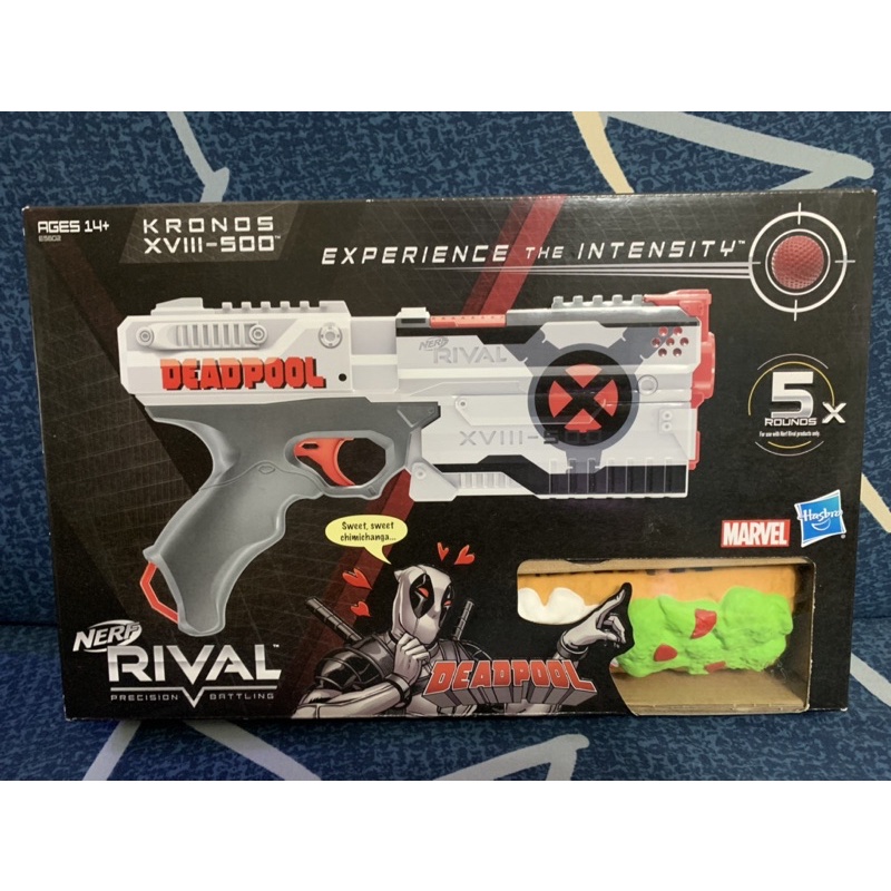 NERF Rival 決戰系列 KRONOS XVIII-500 克羅諾斯 死侍 聯名款  球槍 球彈 軟彈