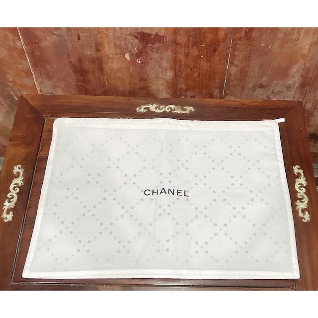 【二手名牌防塵袋】Chanel 香奈兒 精品專櫃正品 衣服防塵袋 衣服拉鍊防塵袋
