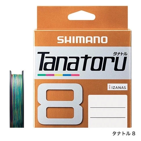 SHIMANO PL-F78R Tanatoru 8 300m  8股 五色釣線 船釣 岸拋 路亞