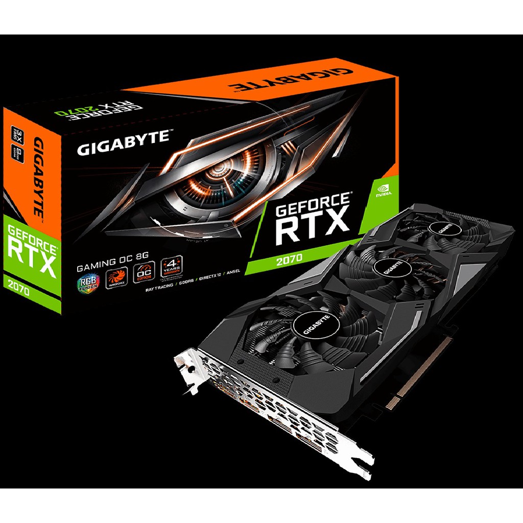 技嘉 RTX2070 GAMING OC 8G 原廠庫存新品 有現貨 快速出貨 三風扇