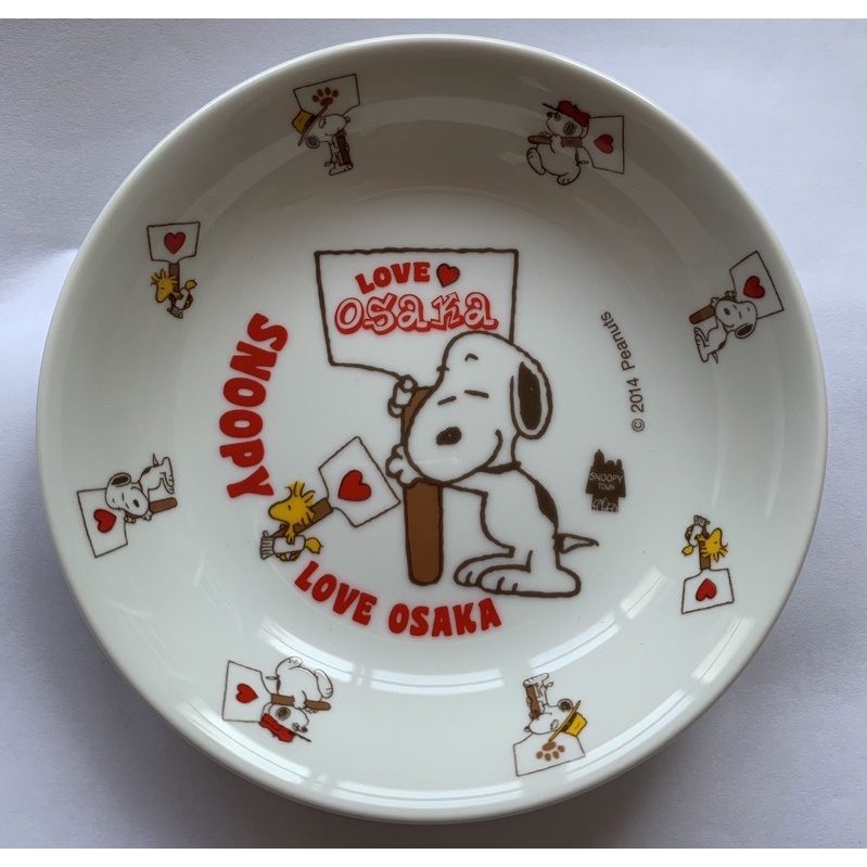 Snoopy 盤子 Woodstock 史努比 大阪燒鏟 瓷盤 糊塗塔克 小缽 碟子