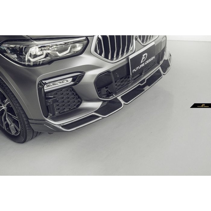 【政銓企業】BMW G06 X6 升級 FD 品牌 高品質 正卡夢 CARBON 前下巴 現貨 免費安裝