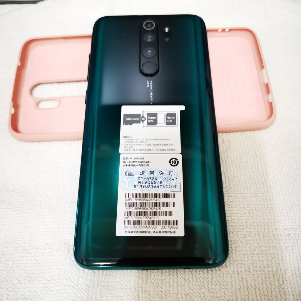 小米 紅米 Redmi Note 8 Pro 冰翡翠 6GB+128GB=6000含運